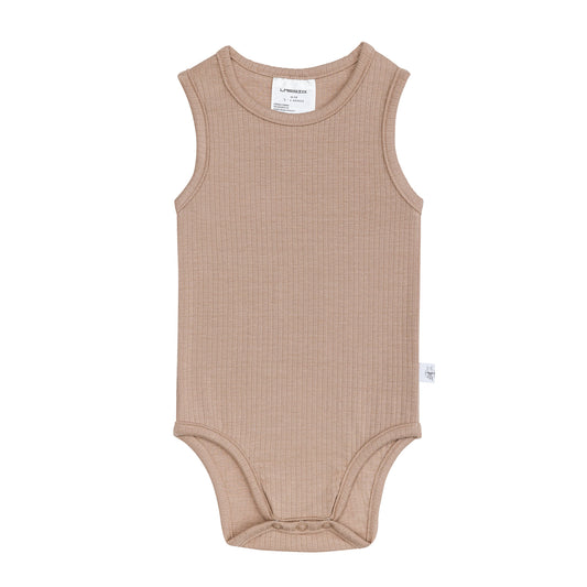 body zonder mouw tencel - LASSIG