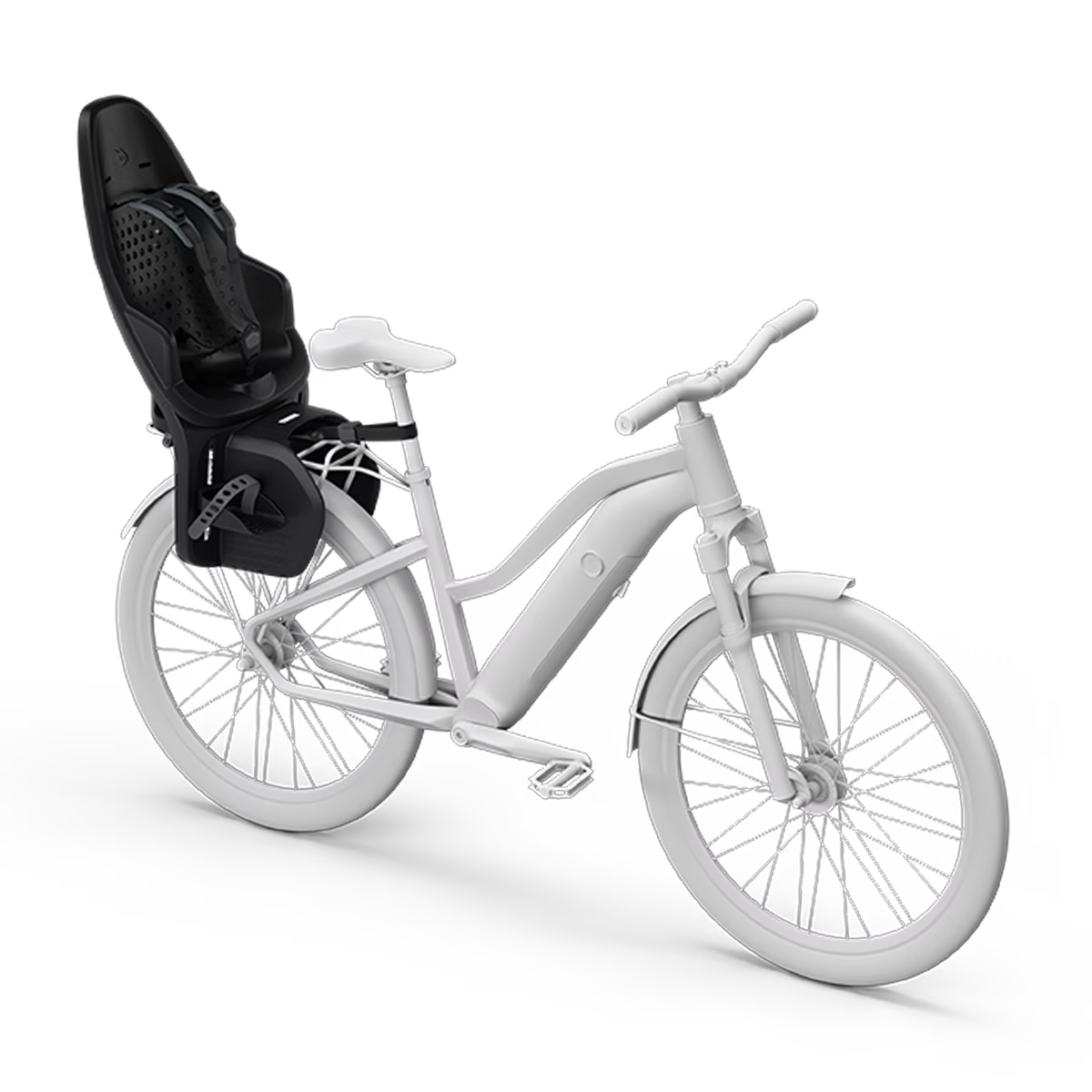 fietsstoel yepp 2 maxi rack mounted, black - THULE