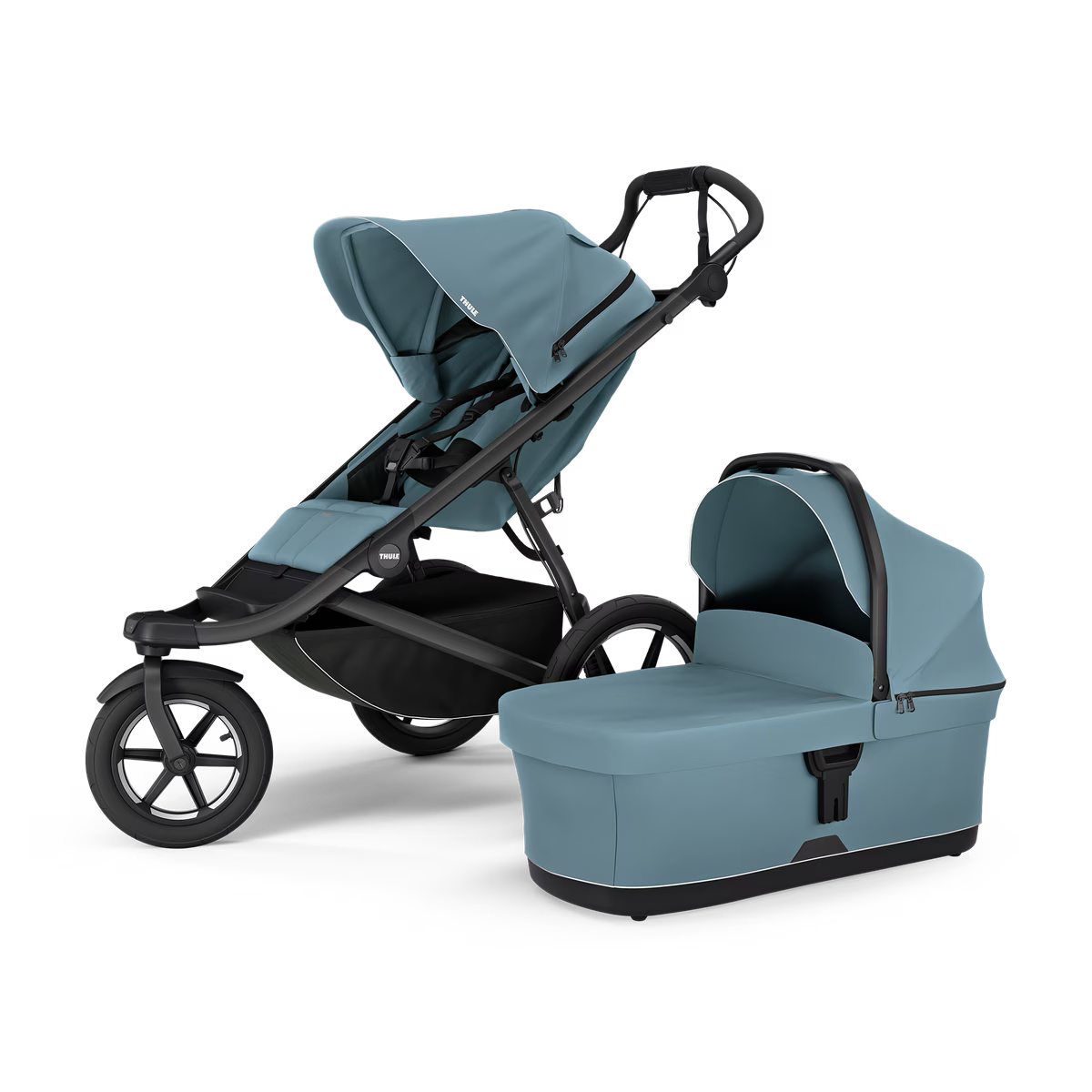 kinderwagen urban glide 3 2-in-1 bundle, mid blue - THULE