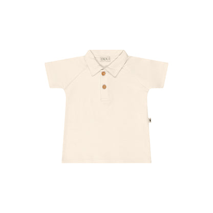 polo korte mouw, crema - UAUA