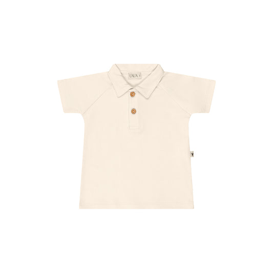 polo korte mouw, crema - UAUA
