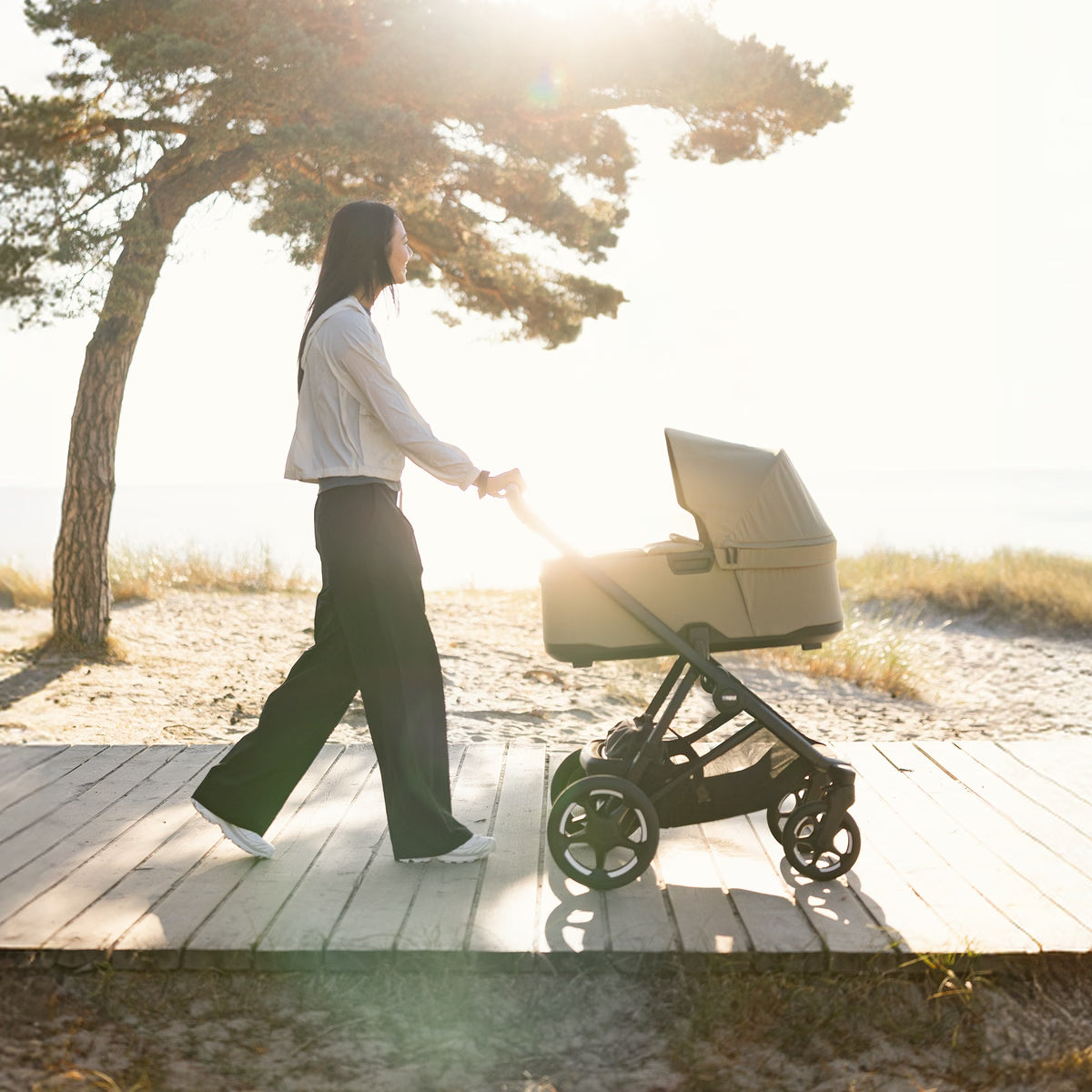 kinderwagen charm, zwart - THULE