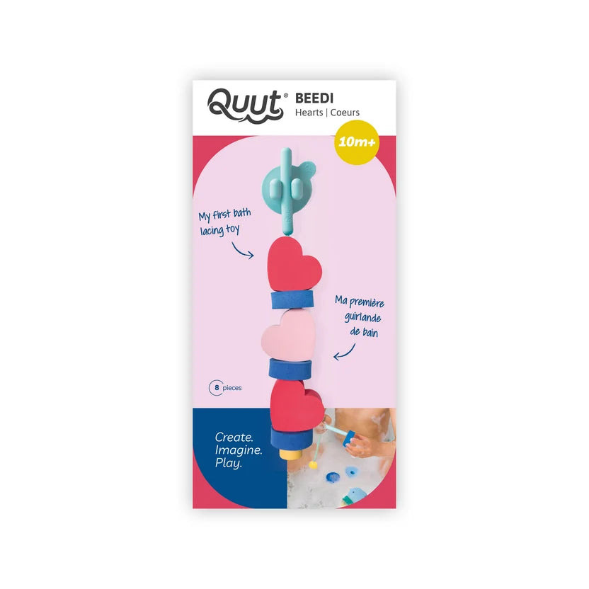 badspeelgoed beedi hearts - QUUT