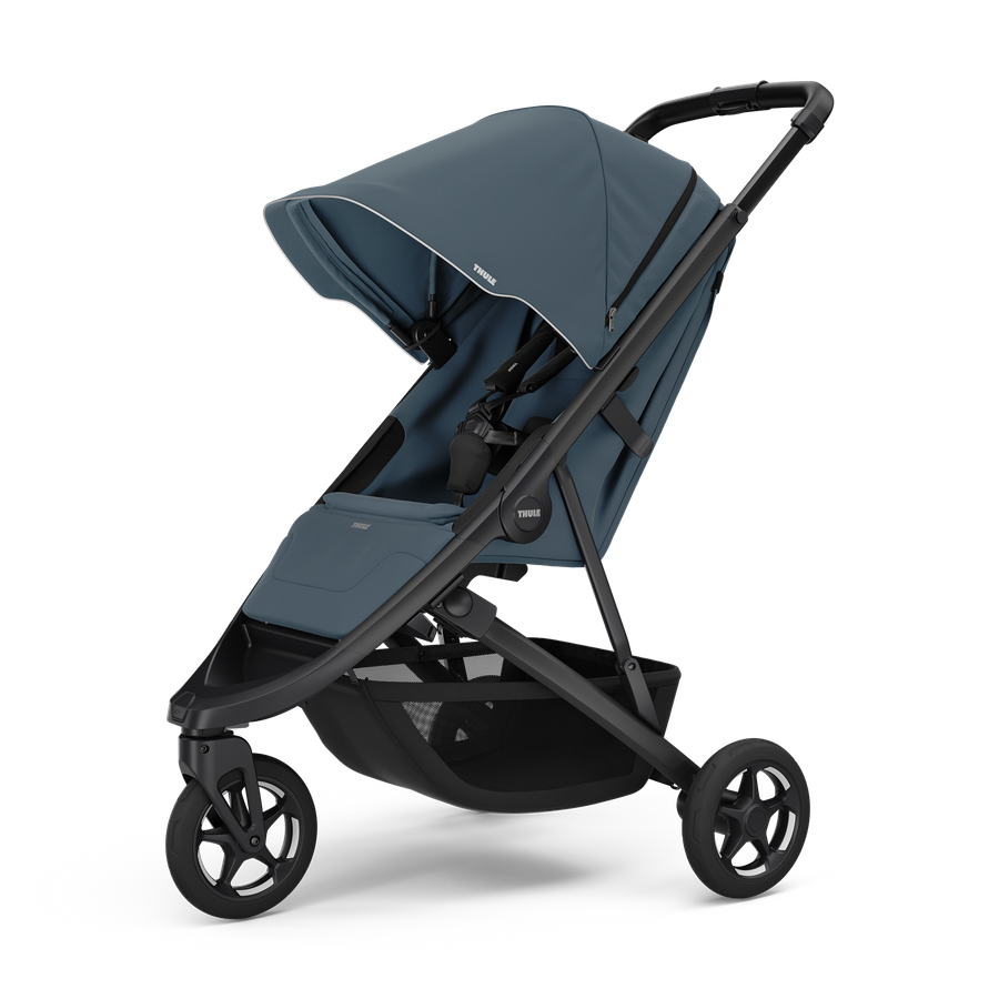 kinderwagen spring 2, leisteen/zwart - THULE