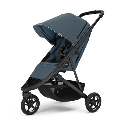 kinderwagen spring 2, leisteen/zwart - THULE