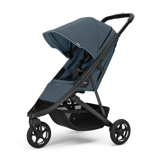 kinderwagen spring 2, leisteen/zwart - THULE