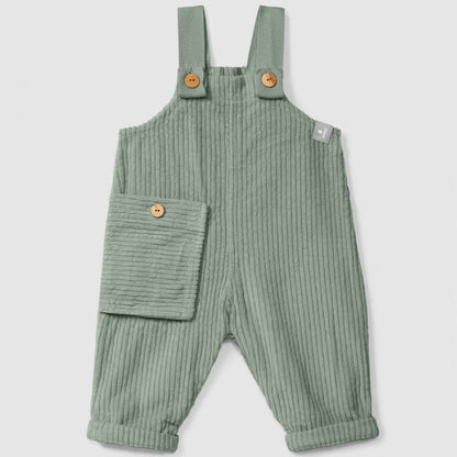 salopette corduroy, green - SNUG