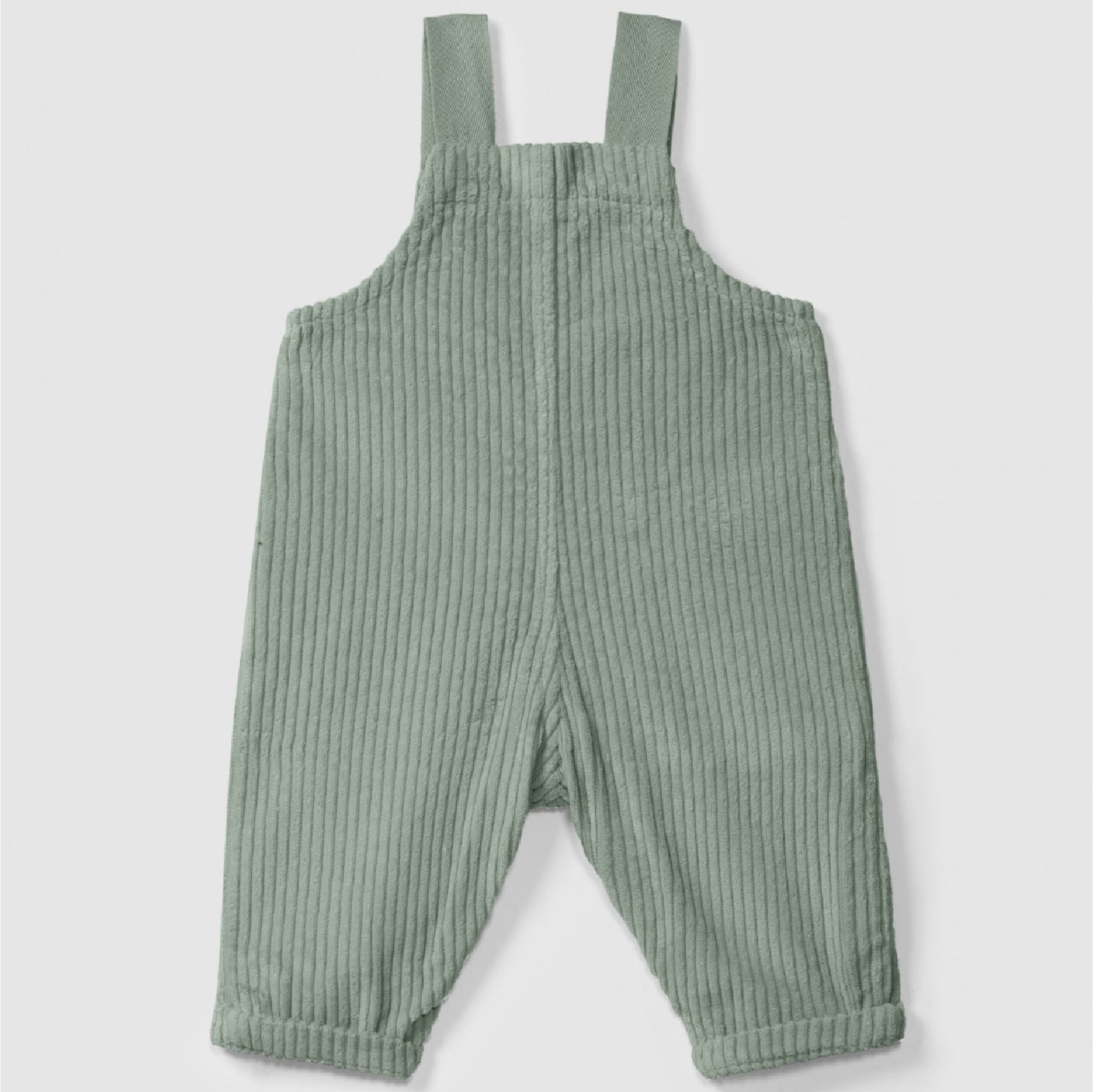 salopette corduroy, green - SNUG