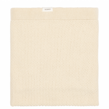 wiegdeken lisbon, powder white - KOEKA