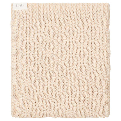 wiegdeken braga, warm white - KOEKA