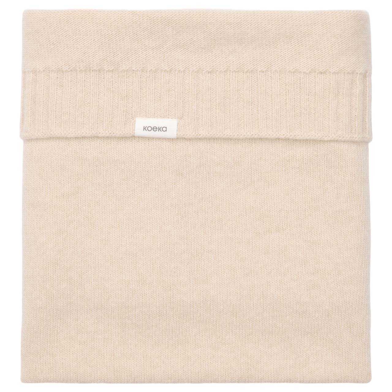 wiegdeken beja premium wool, warm white - KOEKA