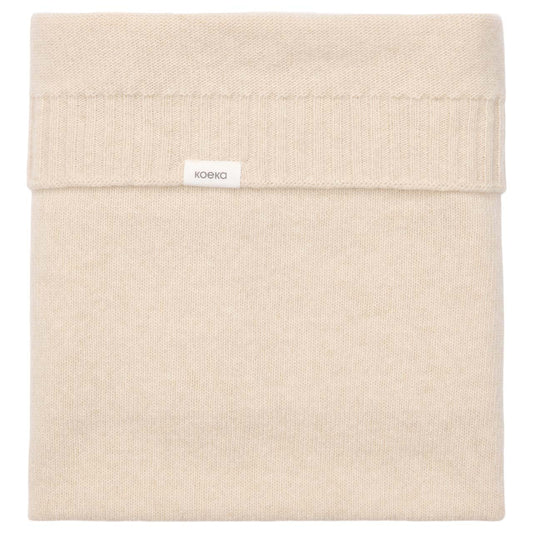 wiegdeken beja premium wool, warm white - KOEKA