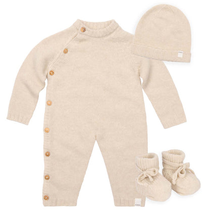 kledingset beja premium wool, warm white - KOEKA