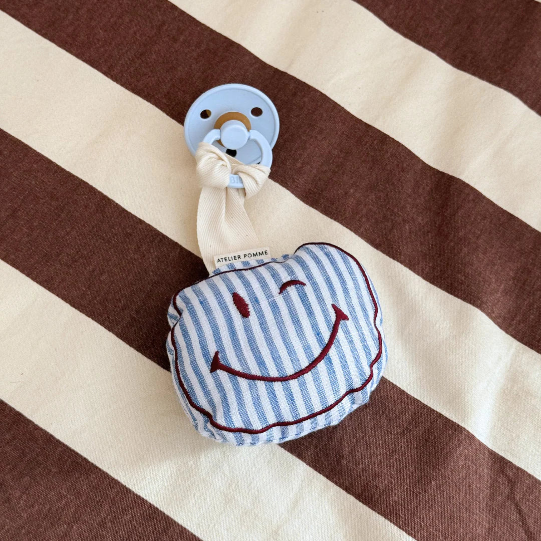 speendoekje pomme, la mer douce - ATELIER POMME