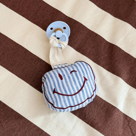 speendoekje pomme, la mer douce - ATELIER POMME