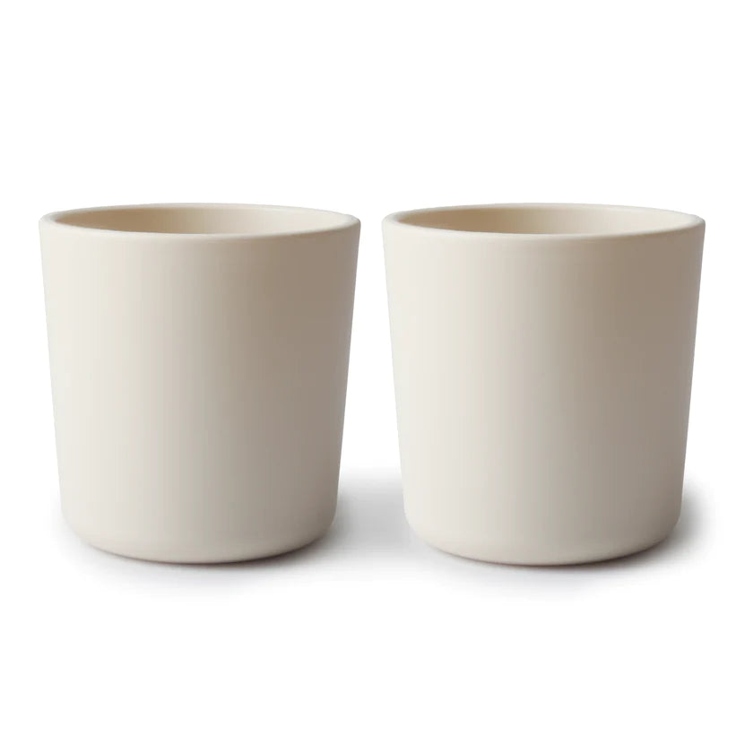 drinkbeker set, ivory - MUSHIE