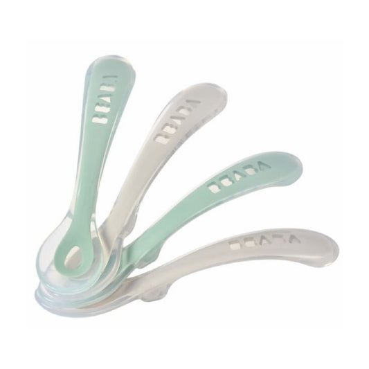 eetlepel set, velvet grey/sage, 2de leeftijd - BEABA