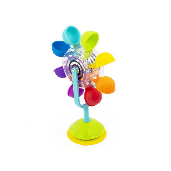 waterspeeltje, whirling waterfall suction toy - SASSY