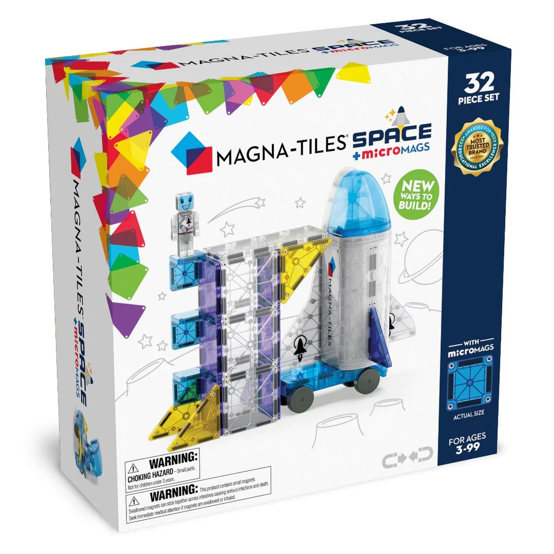 magnetische tegels space, 32 st. - MAGNA TILES