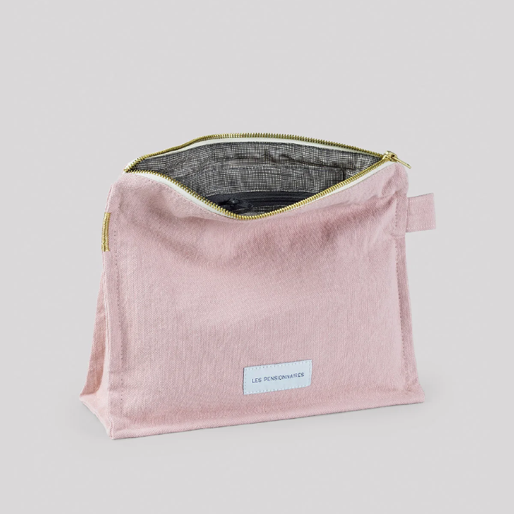 toilettas, delicate pink - LES PENSIONNAIRES