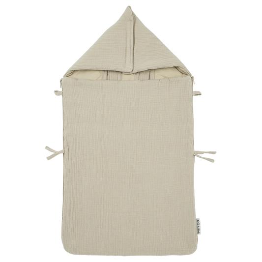 voetenzak autostoel pre-washed, sand – MEYCO