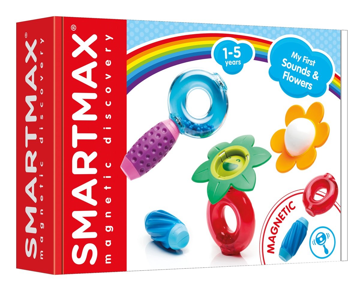 magnetisch speelgoed 'my first', sounds & flowers - SMARTMAX