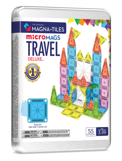 magnetische tegels micro tiles travel deluxe, 55 st. - MAGNA TILES