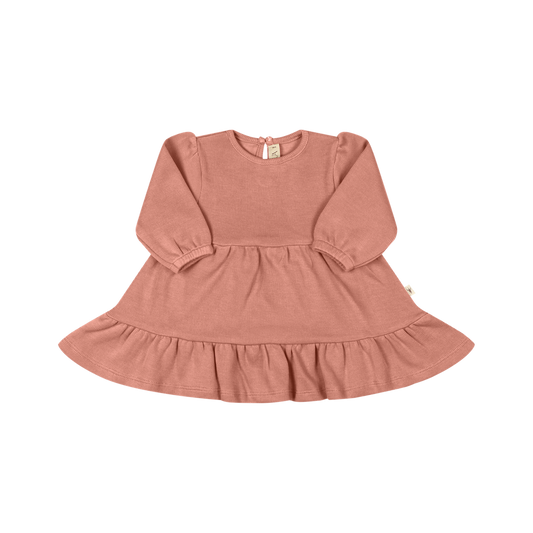 jurk tiered, rosas - UAUA