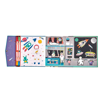 magnetisch speelgoed multiplay, space - FLOSS & ROCK