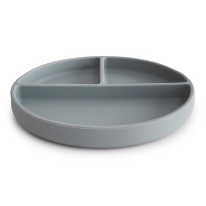 bord silicone, 3 vakken, stone - MUSHIE
