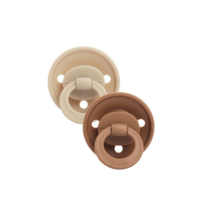 fopspeen binkie silicone +3m, pure khaki - ELODIE