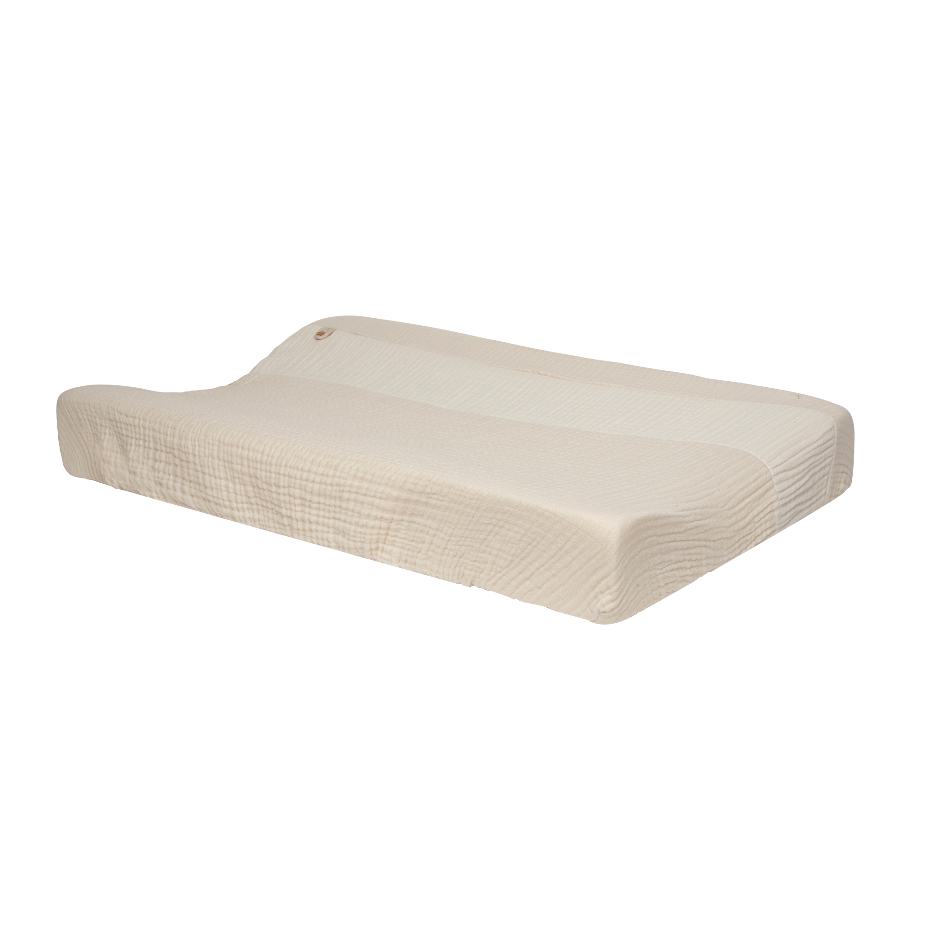 hoes verzorgingskussen, pure cotton sand - BEBE-JOU