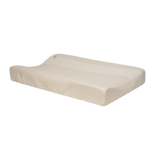 hoes verzorgingskussen, pure cotton sand - BEBE-JOU