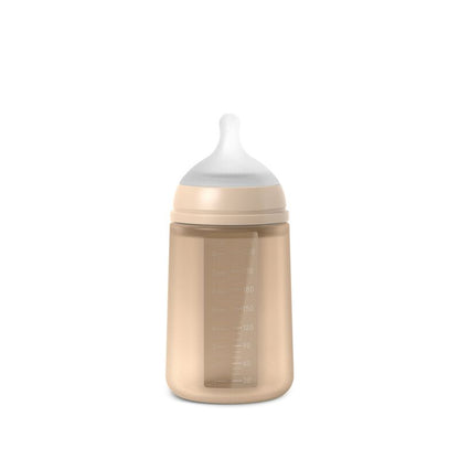 zuigfles silicone sx pro s colour essence, 240 ml, beige – SUAVINEX