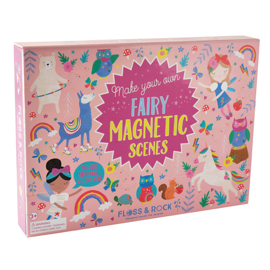 magnetisch speelgoed, play scene, rainbow fairy - FLOSS & ROCK