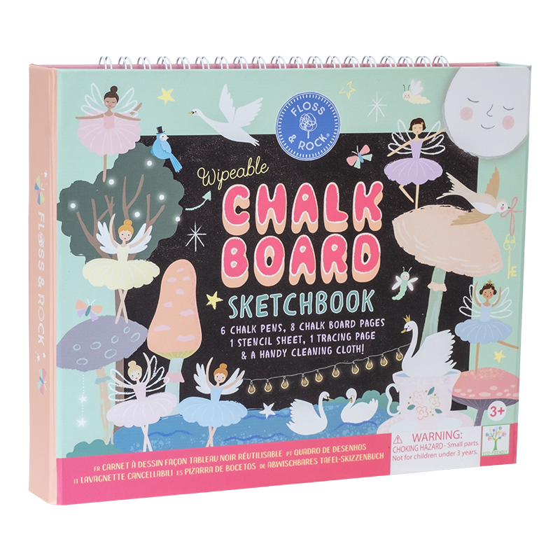 krijtbord schetsboek, enchanted - FLOSS & ROCK