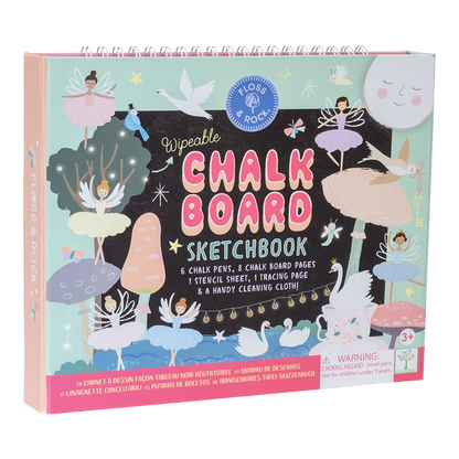 krijtbord schetsboek, enchanted - FLOSS & ROCK