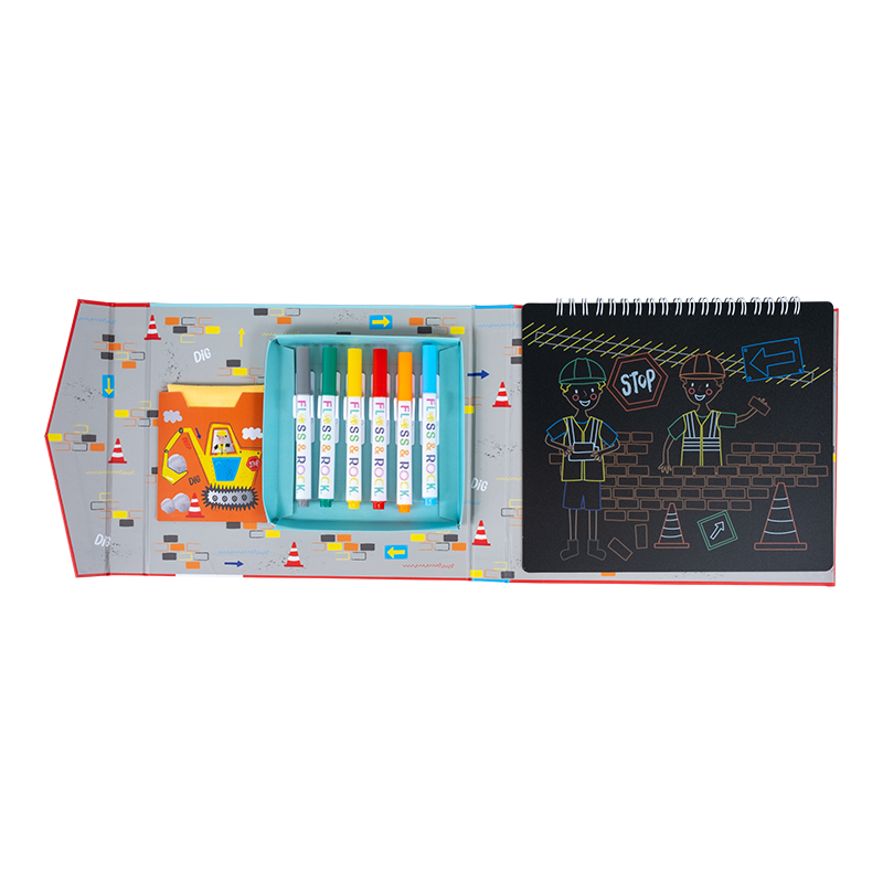 krijtbord schetsboek, pets - FLOSS & ROCK