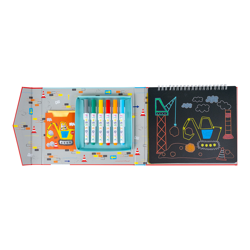 krijtbord schetsboek, pets - FLOSS & ROCK