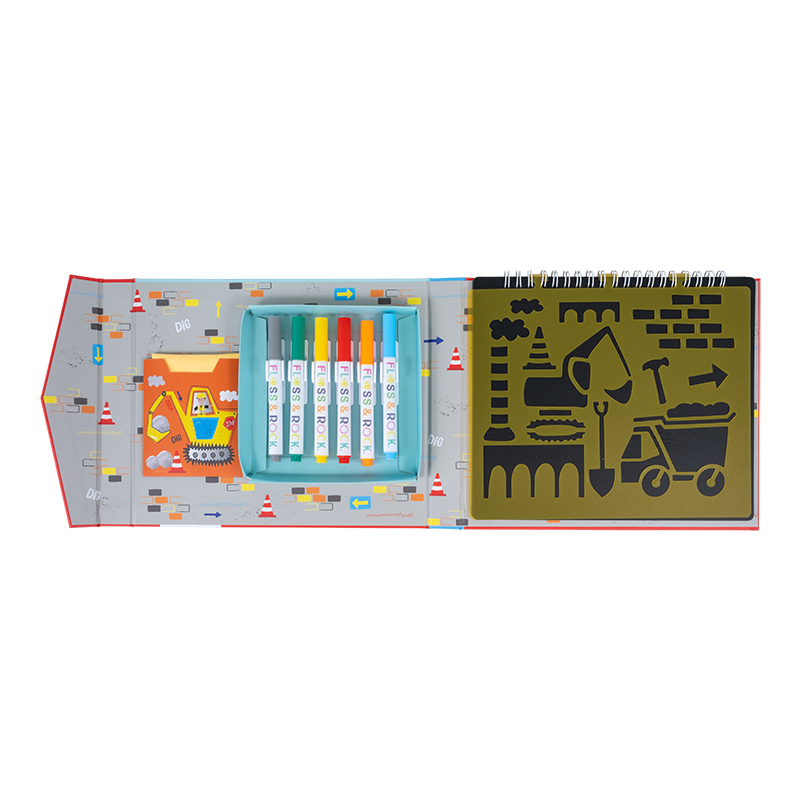 krijtbord schetsboek, pets - FLOSS & ROCK