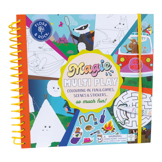 activiteitenboek magic multi play, adventure - FLOSS & ROCK