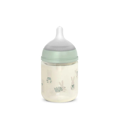 zuigfles glas sx pro s bunnies, 120 ml, green – SUAVINEX