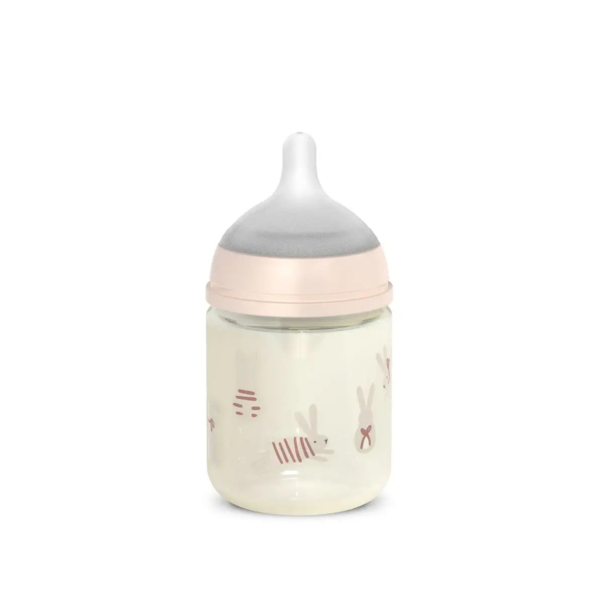zuigfles glas sx pro s bunnies, 120 ml, nude – SUAVINEX