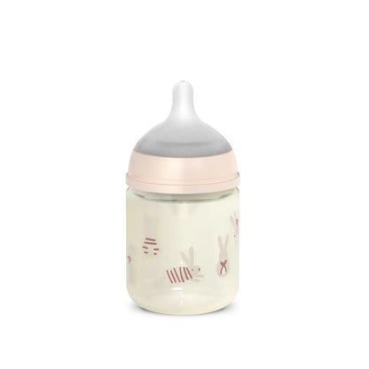 zuigfles glas sx pro s bunnies, 120 ml, nude – SUAVINEX