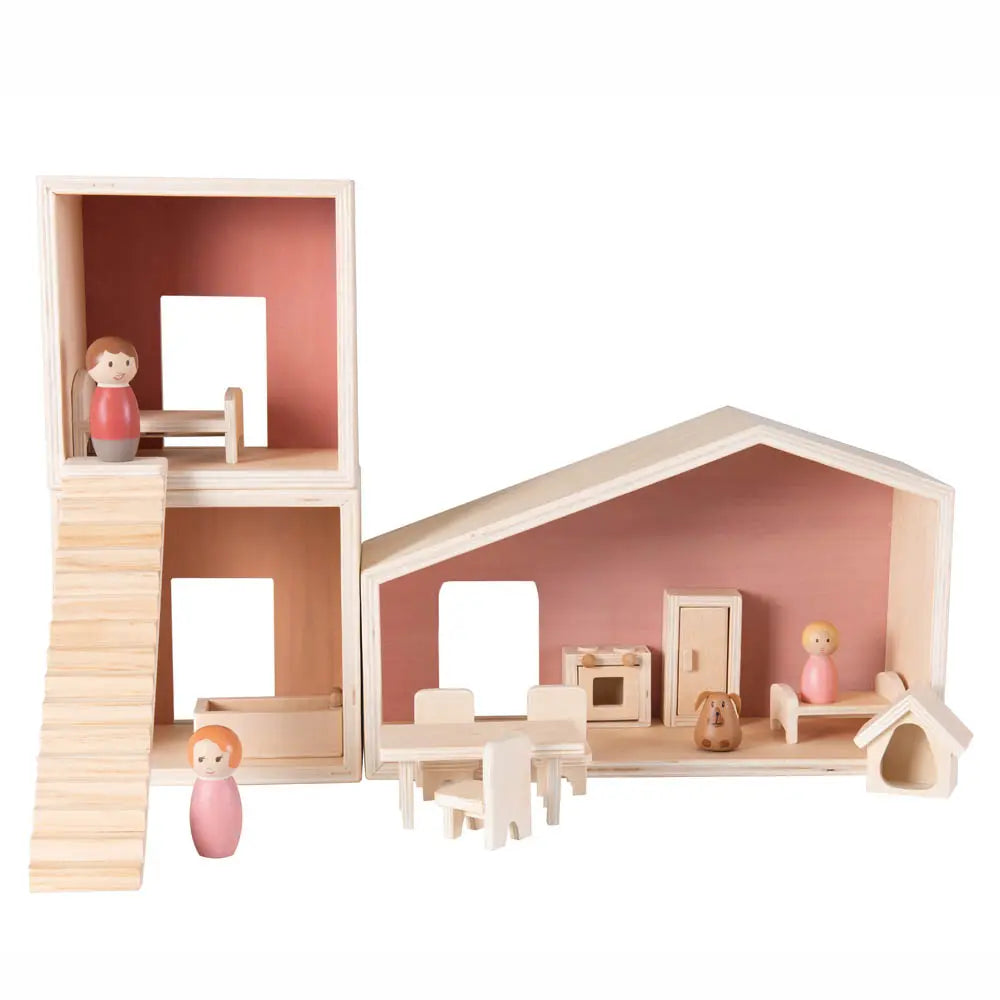 houten poppenhuis - EGMONT