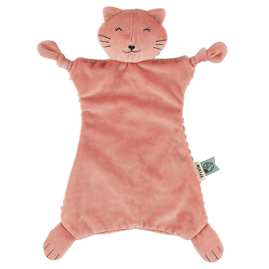 knuffeldoekje mrs. cat, roze - TRIXIE