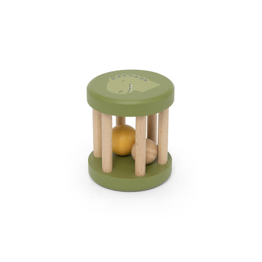 houten rollende rammelaar, mr. dino - TRIXIE