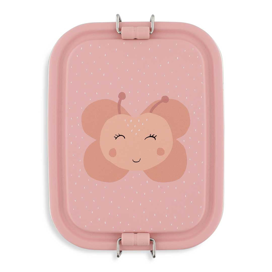lunchbox klein mrs. butterfly, roze - TRIXIE