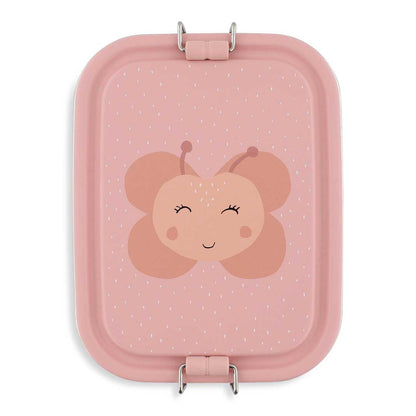 lunchbox klein mrs. butterfly, roze - TRIXIE