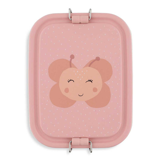 lunchbox klein mrs. butterfly, roze - TRIXIE